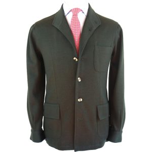 Teba lana cashmere verde oscuro