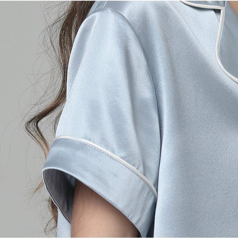 Camisón de seda para niñas Ropa de dormir para niños de seda pura - Imagen 4