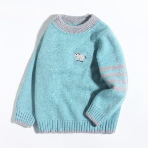 Kids Crew Teck Cashmere suéter animal y diseños gráficos de cachemiré de cachemira
