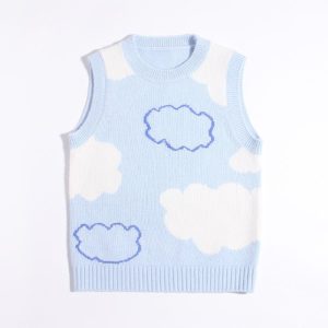 Niños Soft Cloud Cashmere Vest Sweater Knit Knit