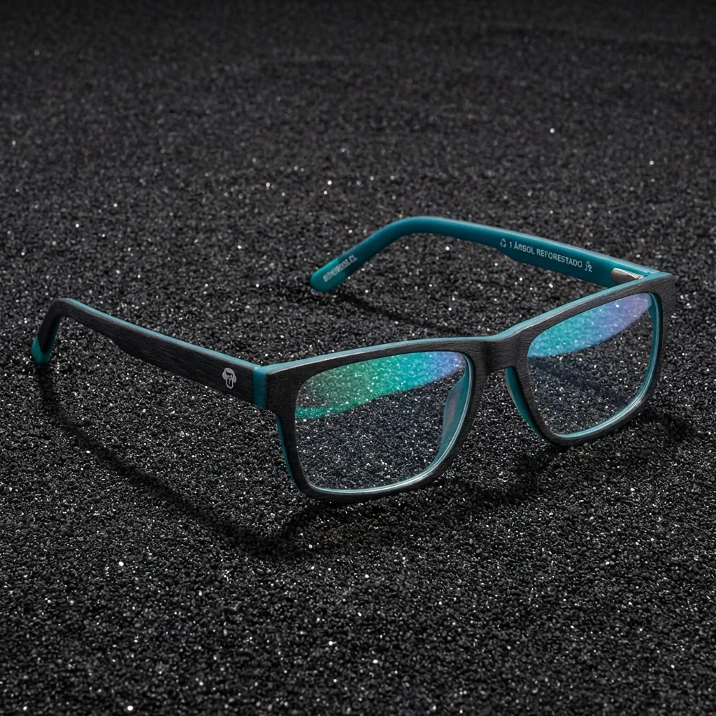 Canelo Acetato + Antirrayas Lentes Orgánicas Filtro Azul - Imagen 6