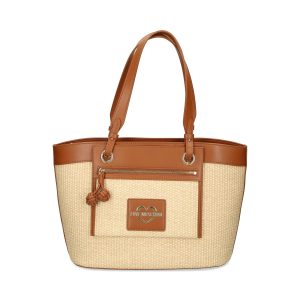Love Moschino bolso tote rafia