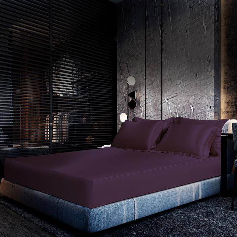 Ropa de cama de lujo 100% seda, 25 Momme, 1 Uds., sábana bajera de seda - Imagen 4