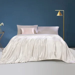 Luxury 100% de cama de seda edredón de seda de seda de verano