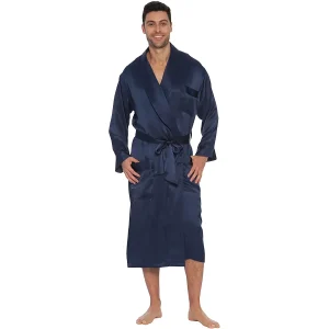 Bolsas de seda de lujo para hombres largas túnicas de lujo de lujo para hombres