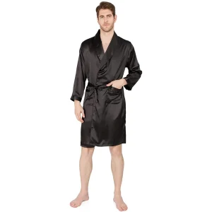 Basta de seda de verano de seda para hombres de seda