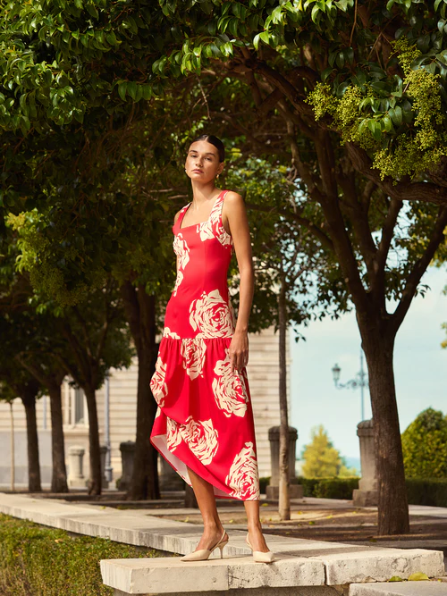 Mioh vestido Nectar Roses