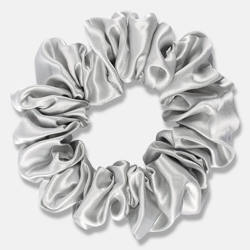 Mulberry Silk Hair Scrunchies Women Silk Scrunchies para cabello - Imagen 9