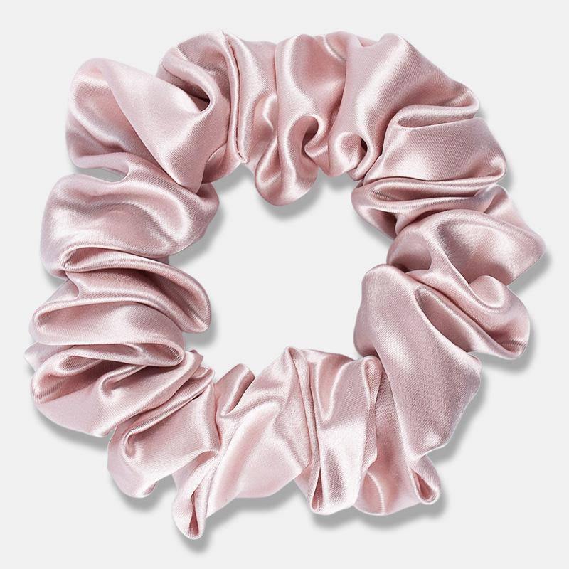 Mulberry Silk Hair Scrunchies Women Silk Scrunchies para cabello - Imagen 5