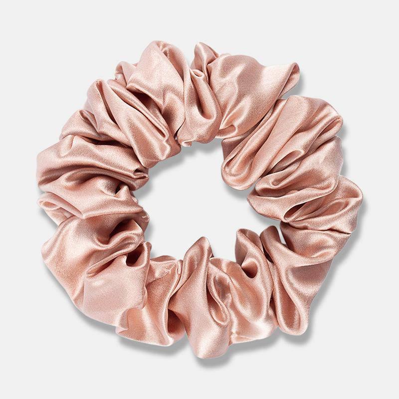 Mulberry Silk Hair Scrunchies Women Silk Scrunchies para cabello - Imagen 8