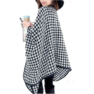 PONCHO «PATA DE GALLO»