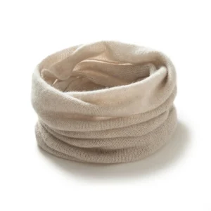 Gaiter de cuello puro de cachemir de cachemira ligera
