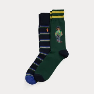 Polo Ralph Lauren 2 pares de calcetines largos verde