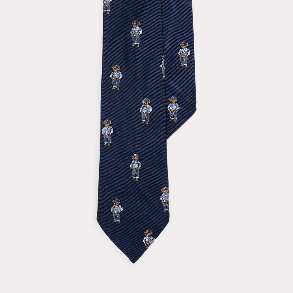 Polo Ralph Lauren corbata vintage de seda
