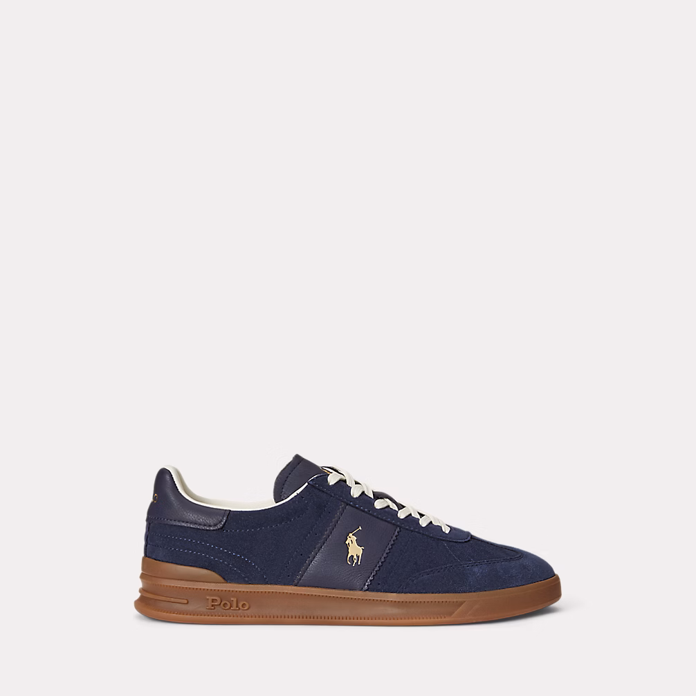 Polo Ralph Lauren deportivo heritage aera de ante marino