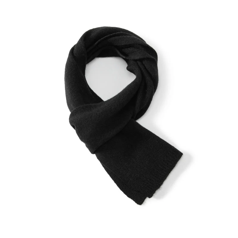 Bufanda corta 100% cachemir para adultos y niños Bufanda de invierno - Imagen 8