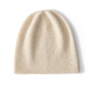 Sombreros de cachemira de gorro de cachemir simples para hombres y mujeres