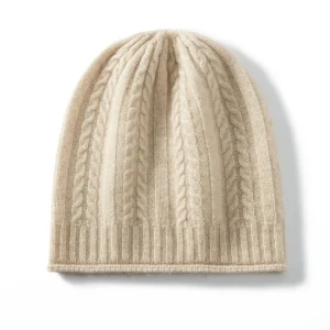 Cable Cable Cabellón Caborracs Cantal Beanie Canfed Punfbed Wheat Patrón de oreja de oído