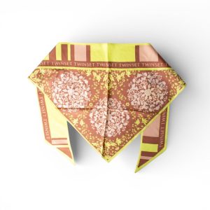 Twinset pañuelo triangulo multicolor
