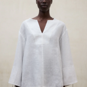 Ecoalf camisa Jena blanca