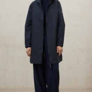 Ecoalf chaqueta Neve azul mujer