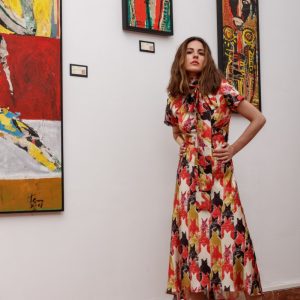 Matilde Cano vestido Matisse