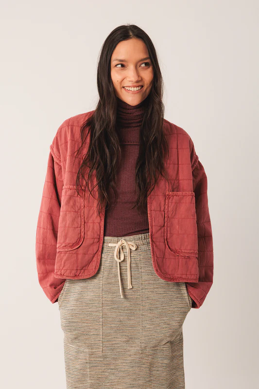 Indi&Cold cazadora kimono acolchada