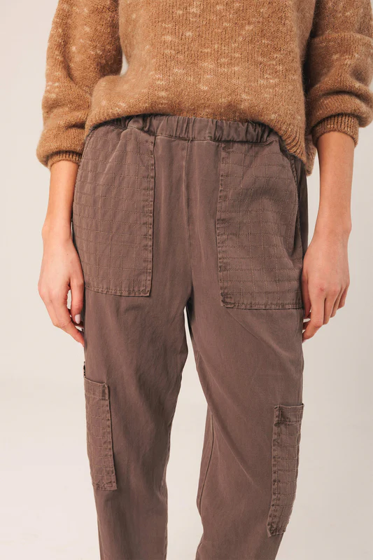 Indi&cold pantalon pespuntes cuadro - Imagen 3