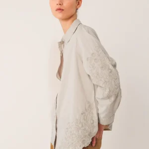 Indi&Cold camisa voile bordada