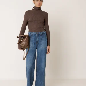 Indi&Cold camiseta ajustada canale chocolate