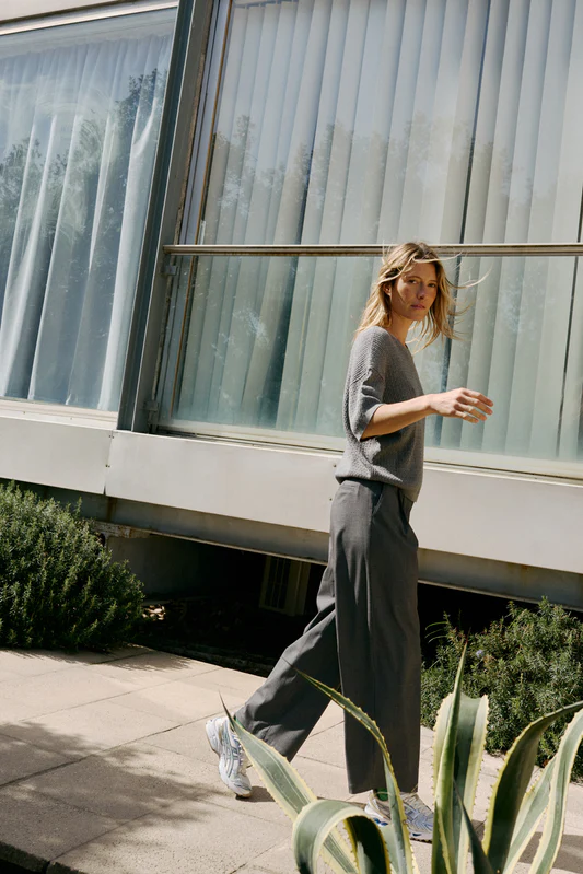 Indi&Cold pantalon vestir pinzas marengo - Imagen 3