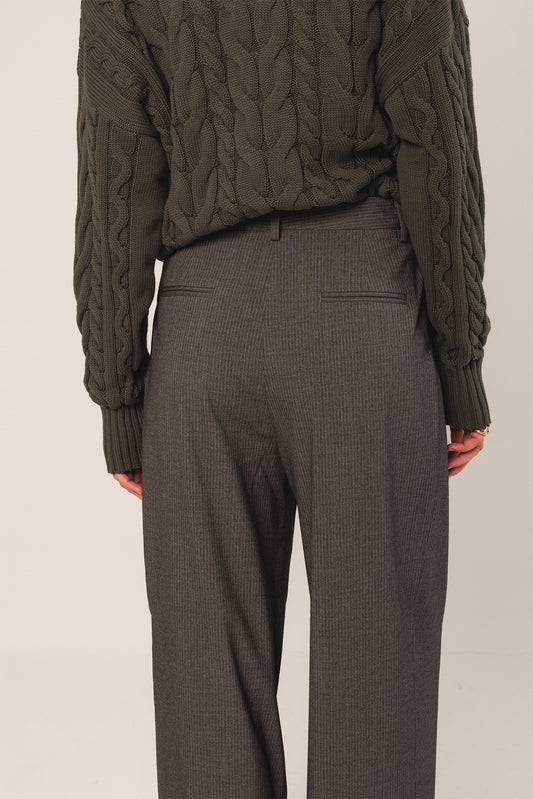 Indi&Cold pantalon vestir pinzas marengo - Imagen 6