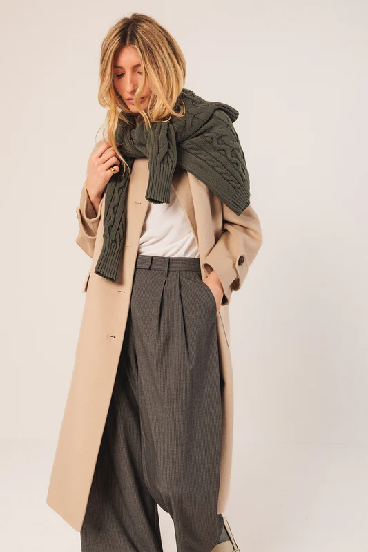 Indi&Cold pantalon vestir pinzas marengo - Imagen 7