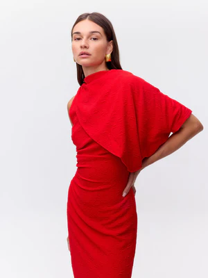 Mioh vestido Vibrant Red - Imagen 5