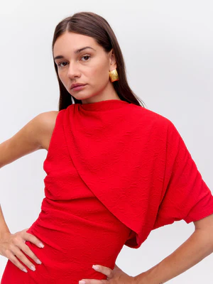 Mioh vestido Vibrant Red - Imagen 6