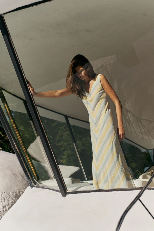 Indi&Cold maxi vestido rayas - Imagen 2