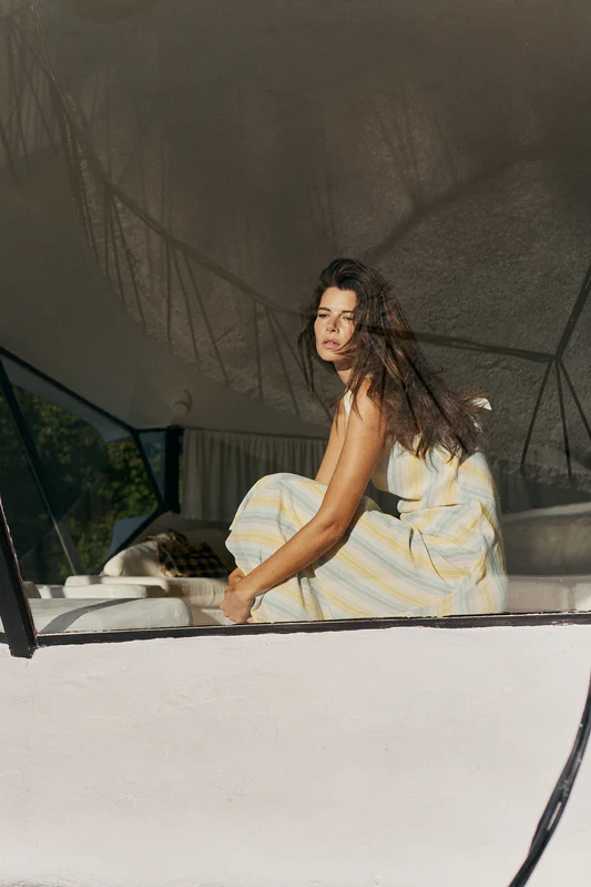 Indi&Cold maxi vestido rayas - Imagen 3