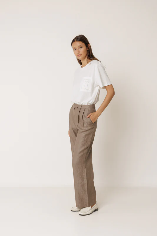 Indi&Cold pantalon pinzas lino - Imagen 3