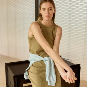 Indi&Cold maxi vestido algodon