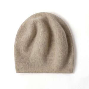 Unisex sin costura cachemir slouchy gorro cachmere gorro de gorra de esquí