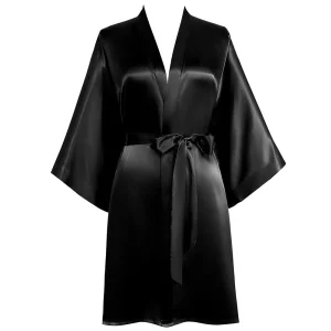 Women Short Silk Kimonos 100% Mulberry Silk Kimono Rata