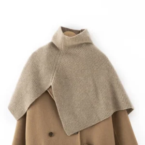 Cashmere Cape Scarf Turtleneck Reloj Cape de chal