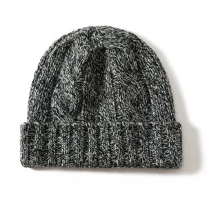 Sombreros de cachemir de mujer calientes gruesos gorro de cachemir