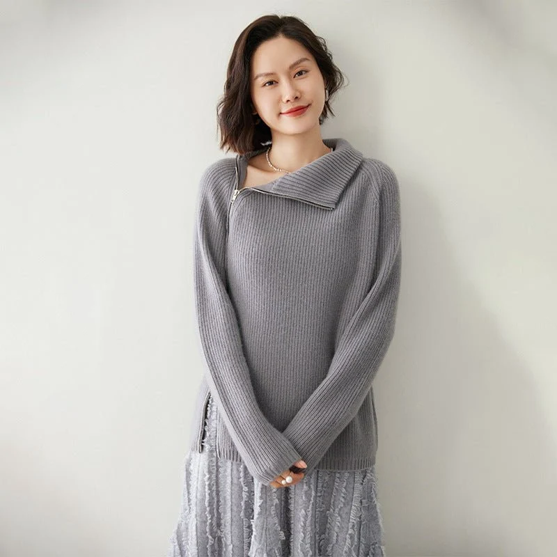 Sweper Sweater Sweater de cachemira para mujeres. - Imagen 7