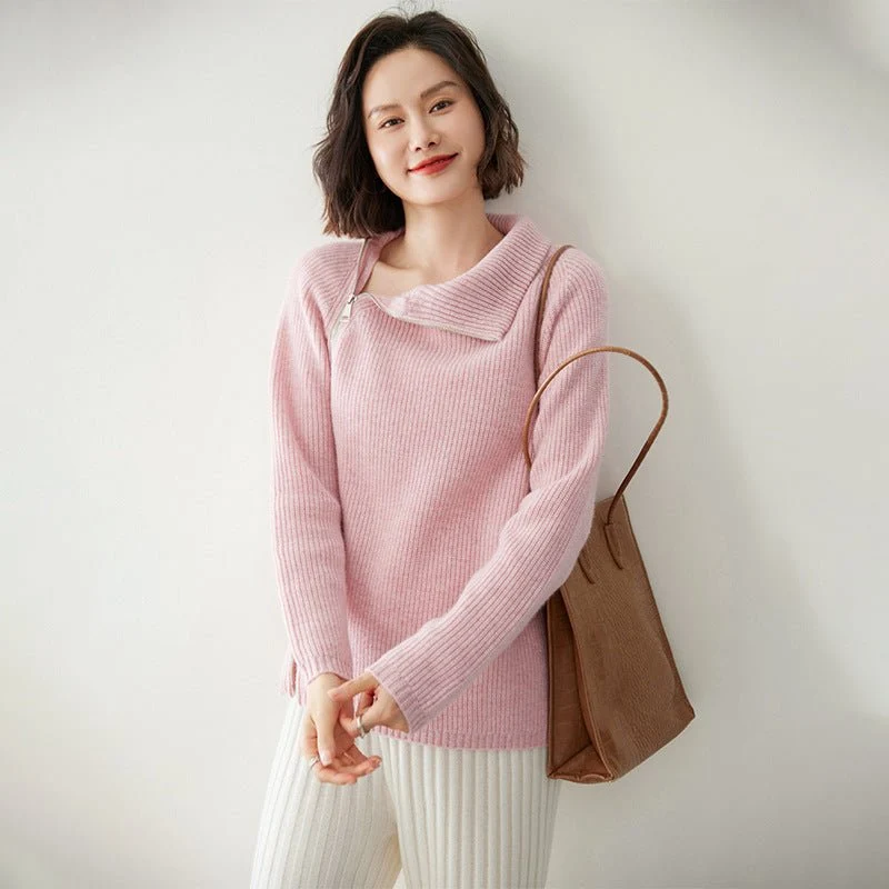Sweper Sweater Sweater de cachemira para mujeres. - Imagen 4