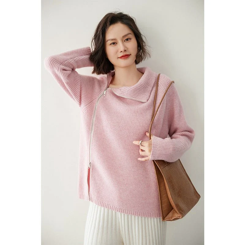 Sweper Sweater Sweater de cachemira para mujeres. - Imagen 5
