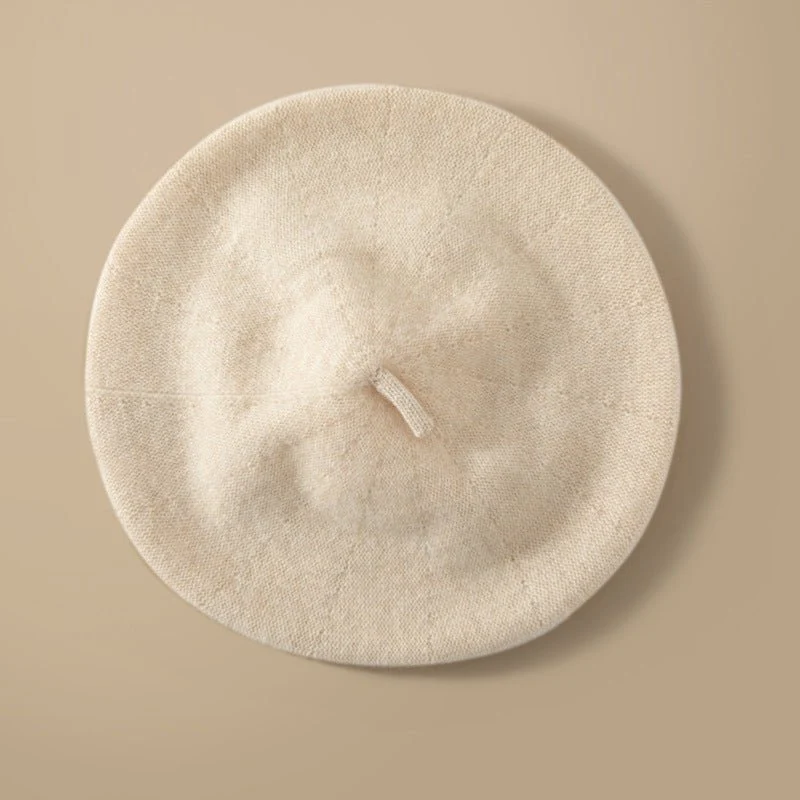 HOMEN PURO Cashmere Berina Berina Berina Cachemira Pintor Sombrero - Imagen 3