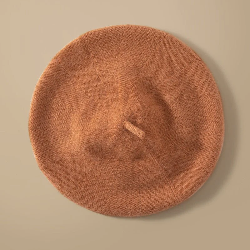 HOMEN PURO Cashmere Berina Berina Berina Cachemira Pintor Sombrero - Imagen 2