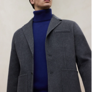 Ecoalf chaqueta Kitz gris oscura